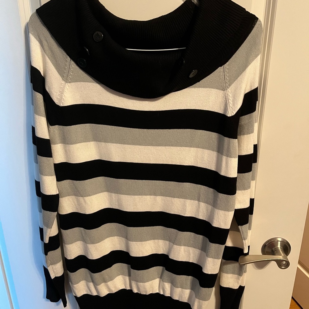 Juniors Striped Sweater
